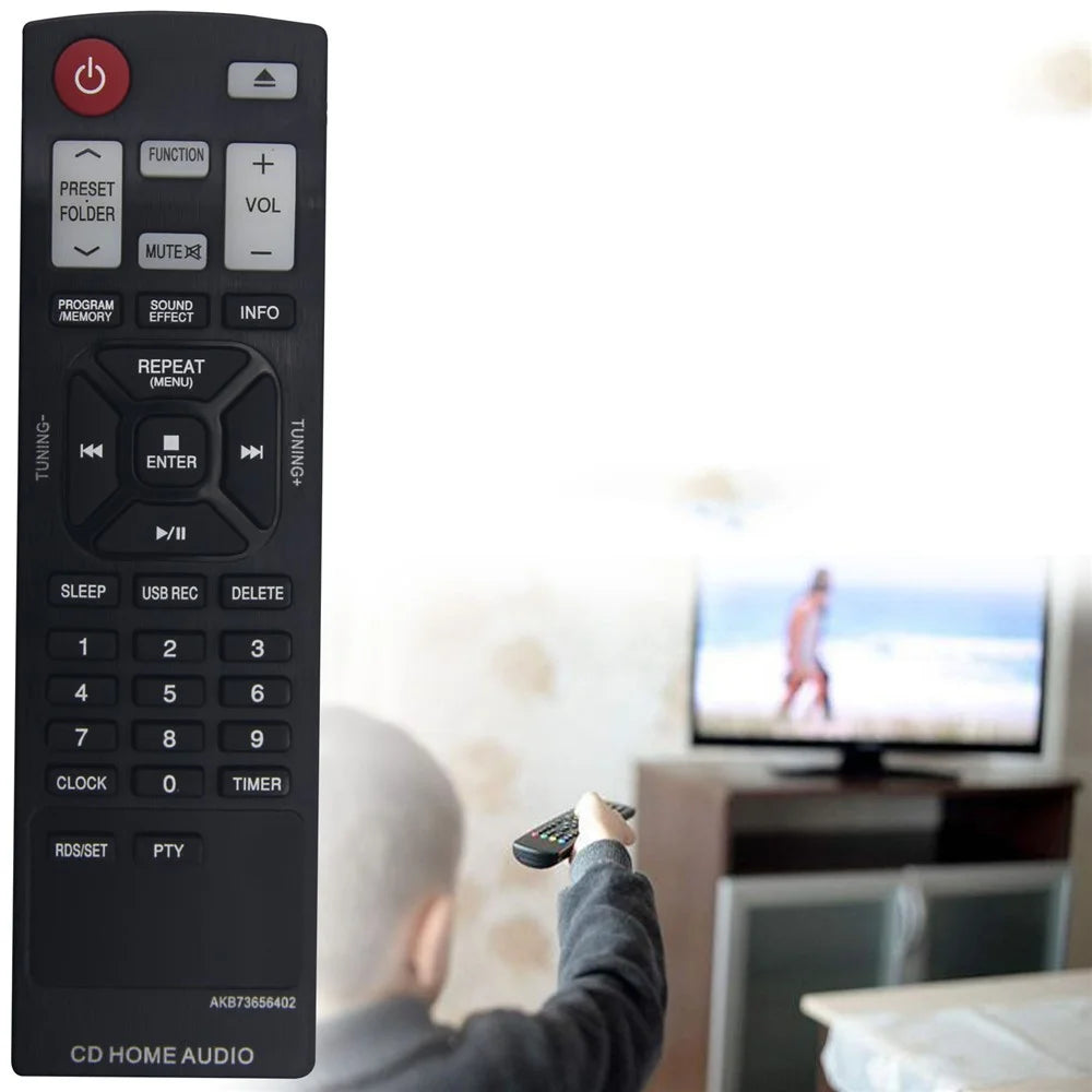 AKB73656402 10m Range Infrared Remote Control Ergonomic TV Remote Controller For LG Home Theater Amplifier and Player - 5