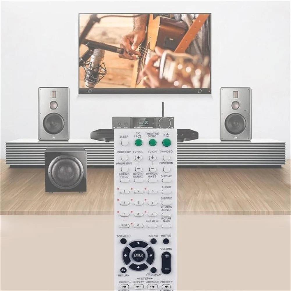 RM-ADU003 10m Range Infrared Remote Control for Sony AV Amplifier Ergonomic Remote Controller - 3