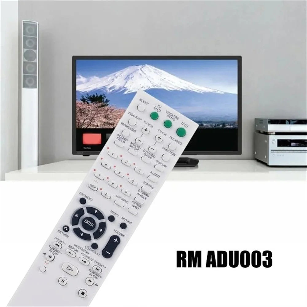 RM-ADU003 10m Range Infrared Remote Control for Sony AV Amplifier Ergonomic Remote Controller - 4