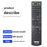 RM-ADU007  /  RM-ADU007A For Sony AV Amplifier 10m Range Remote Controller Ergonomic Infrared Remote Control - 6