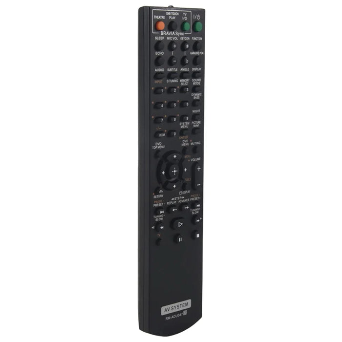 RM-ADU047 10m Range Infrared Remote Controller Ergonomic Remote Control for Sony AV Amplifier - 2