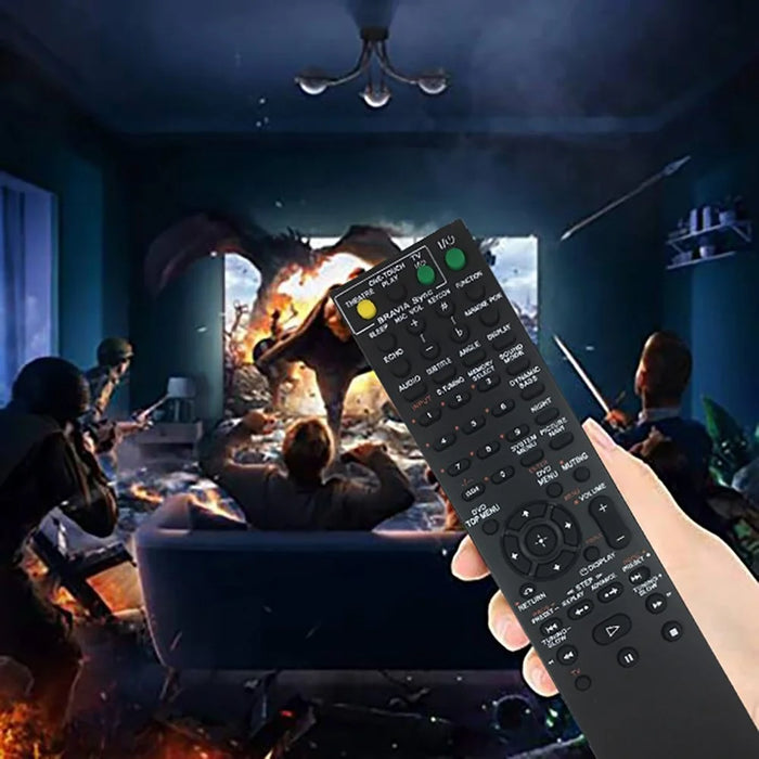 RM-ADU047 10m Range Infrared Remote Controller Ergonomic Remote Control for Sony AV Amplifier - 6