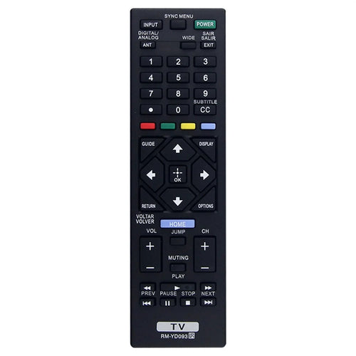 RM-YD093 For Sony TV 10m Range Remote Controller Ergonomic Infrared Remote Control - 1