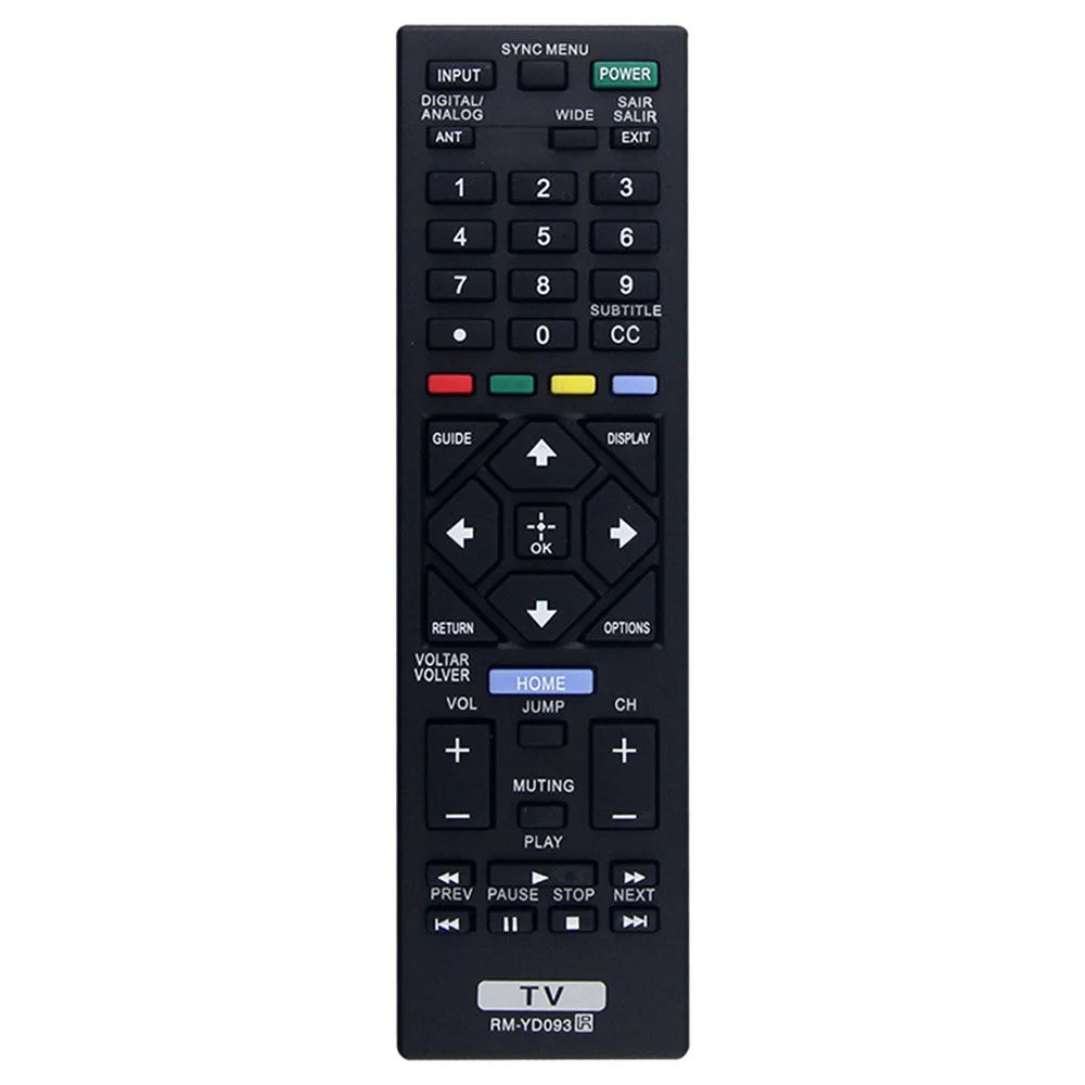 RM-YD093 For Sony TV 10m Range Remote Controller Ergonomic Infrared Remote Control - 1