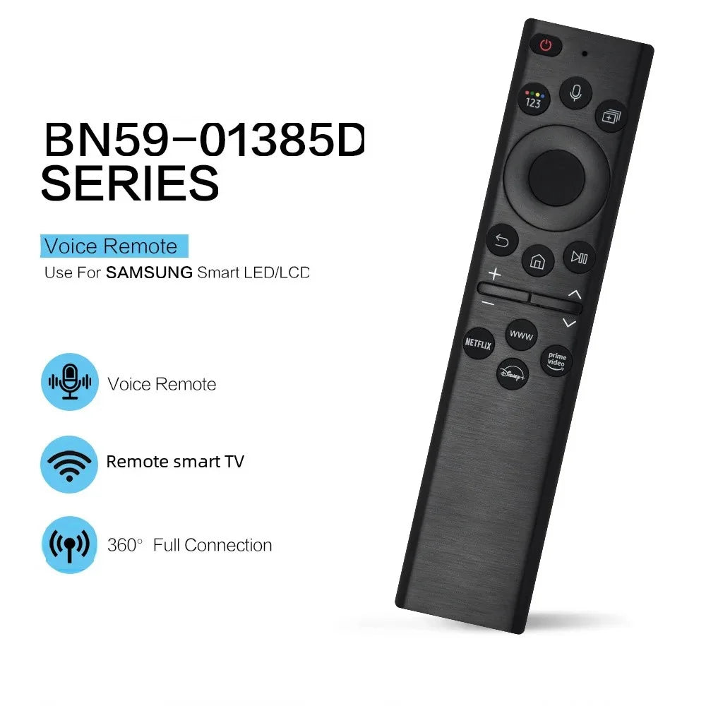 BN59-01385D 8m Range Solar Charging Remote Control Voice Control Remote for Samsung TV - 3