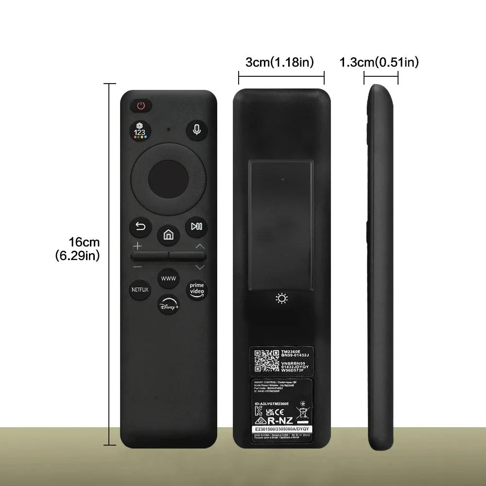 BN59-01432J For Samsung TV 8m Range Solar Charging Remote Controller Voice Control Remote - 6
