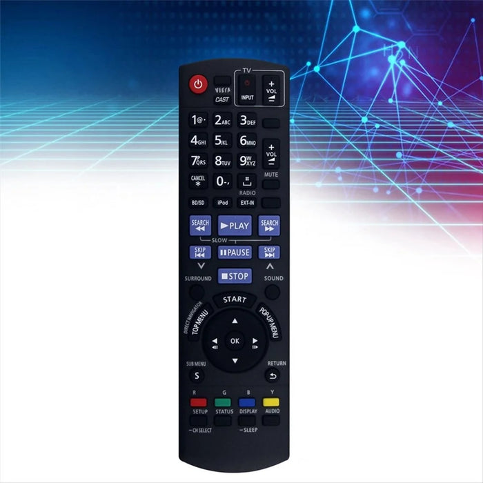 N2QAKB000072 For Panasonic Audio Player 10m Range Infrared Remote Control Ergonomic Remote Controller - 5