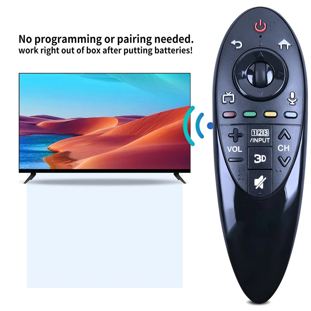 AN-MR500G INPUT 10m Range Infrared Remote Control for LG 3D TV Ergonomic TV Remote Controller No Voice Function - 4