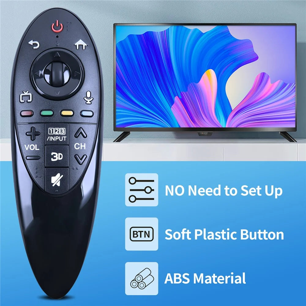 AN-MR500G INPUT 10m Range Infrared Remote Control for LG 3D TV Ergonomic TV Remote Controller No Voice Function - 5