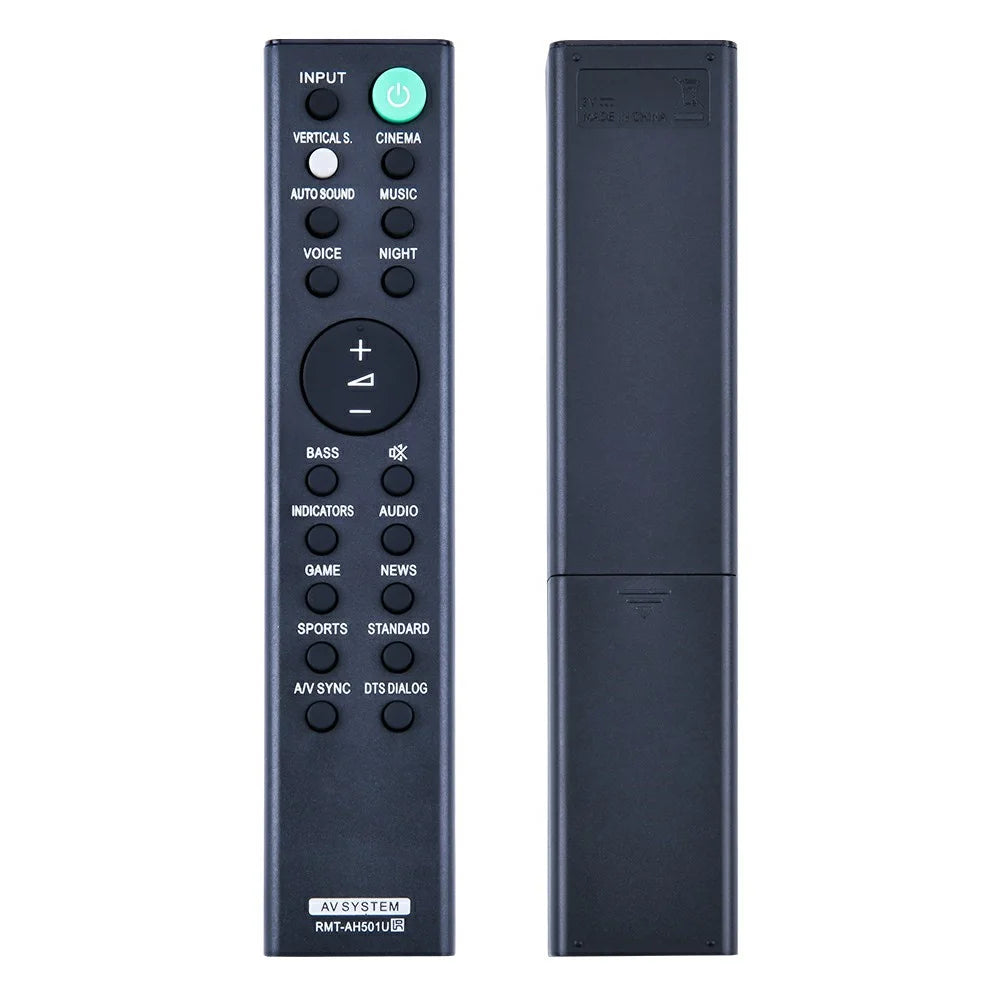 RMT-AH501U For Sony Soundbar Remote Control Battery Operated Infrared Replacement Controller - 1