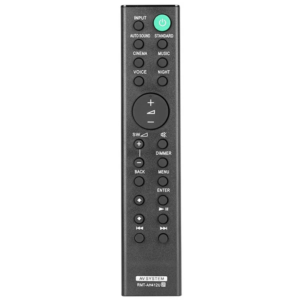RMT-AH412U For Sony Soundbar Remote Control Battery Operated Infrared Replacement Controller - 1