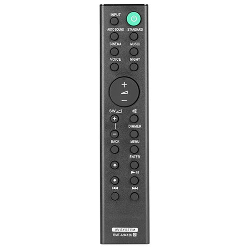 RMT-AH412U For Sony Soundbar Remote Control Battery Operated Infrared Replacement Controller - 1