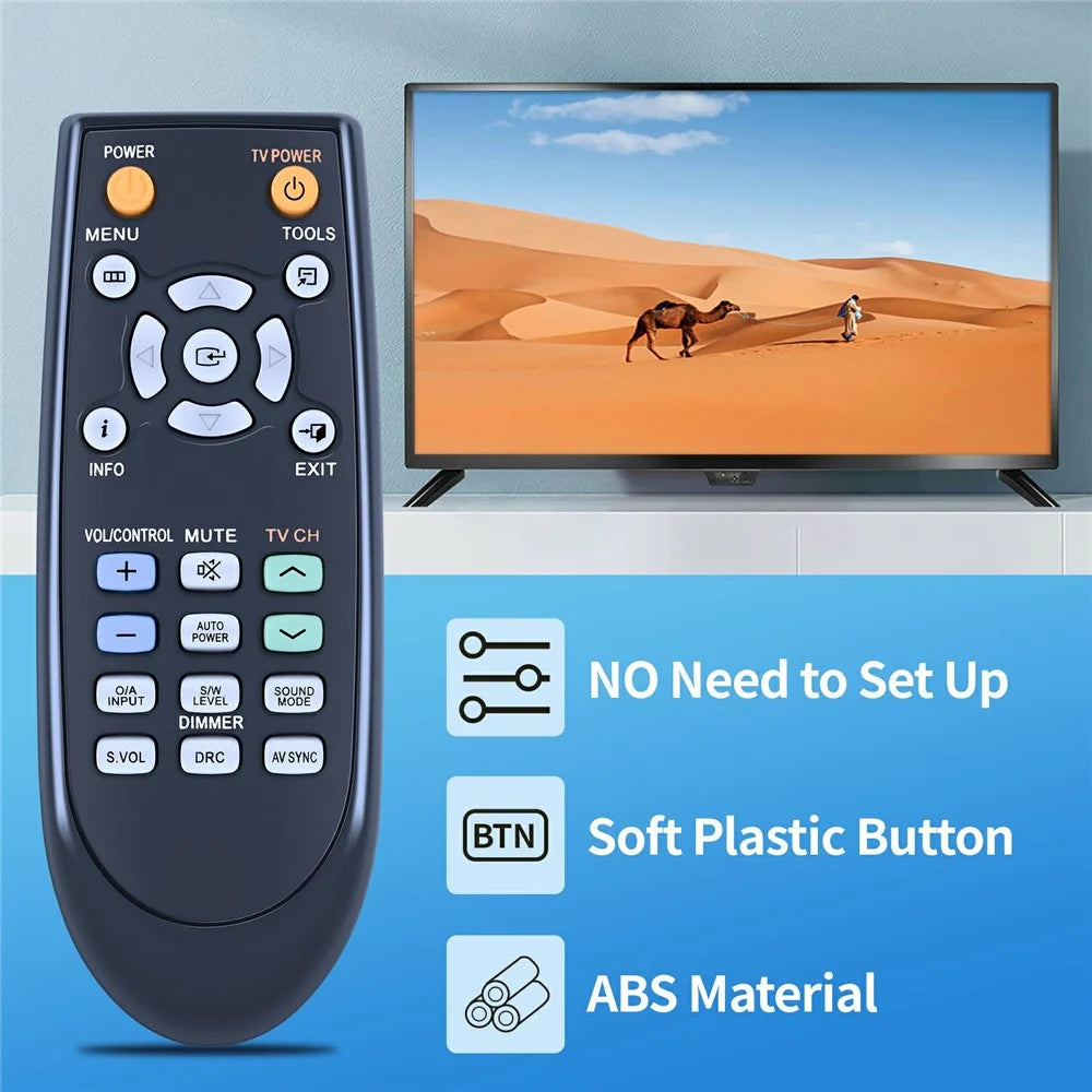 AH59-02196G For Samsung Soundbar Home Cinema System Remote Control 10m Range Infrared Controller - 4