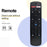 22AV2025B / 00 For Philips TV Remote Control 10m Range Infrared Wireless Replacement Controller, No Voice Function - 4