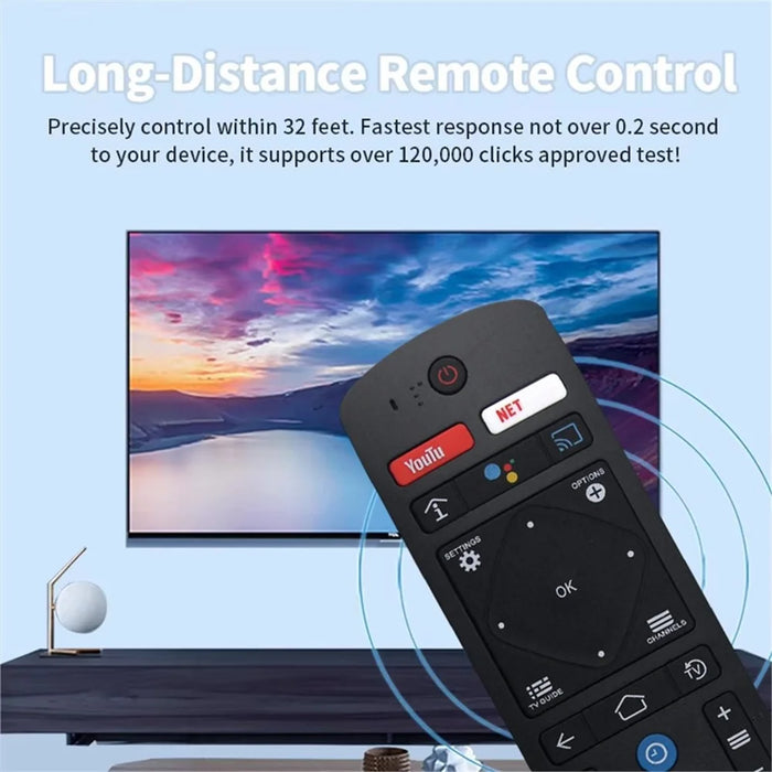 22AV2025B / 00 For Philips TV Remote Control 10m Range Infrared Wireless Replacement Controller, No Voice Function - 6