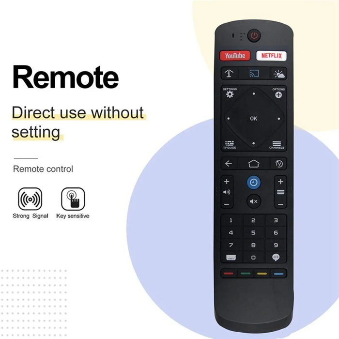 S461V07.06 For Philips TV Remote Control 10m Range Infrared Wireless Replacement Controller - 3