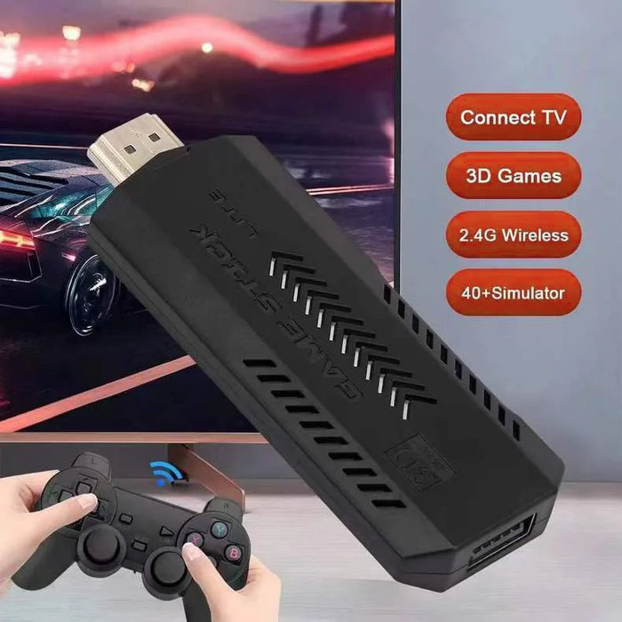 X2 Retro Video Game Console with 64GB TF Card 4K HD TV Game Stick 2.4G Dual Wireless Gamepads, High-end Version - 3