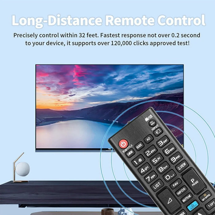 AKB73975757 For LG TV Remote Control Infrared Ergonomic Wireless Replacement Handheld Controller - 4