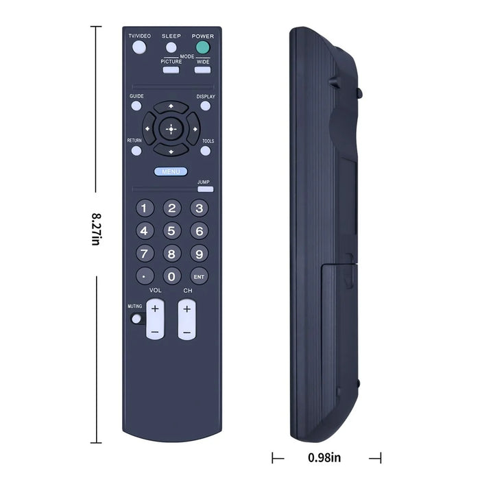 RM-YD021 For Sony TV Remote Control Replacement No Programming Ergonomic Infrared Controller - 5