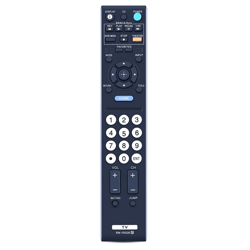RM-YD028 For Sony TV Remote Control 10m Range IR Infrared Controller Replacement - 1