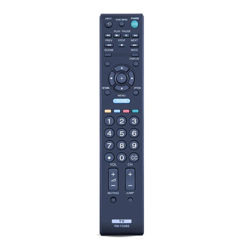 RM-YD065 For Sony TV Infrared Remote Control Replacement 10m Range No Programming Required - 1