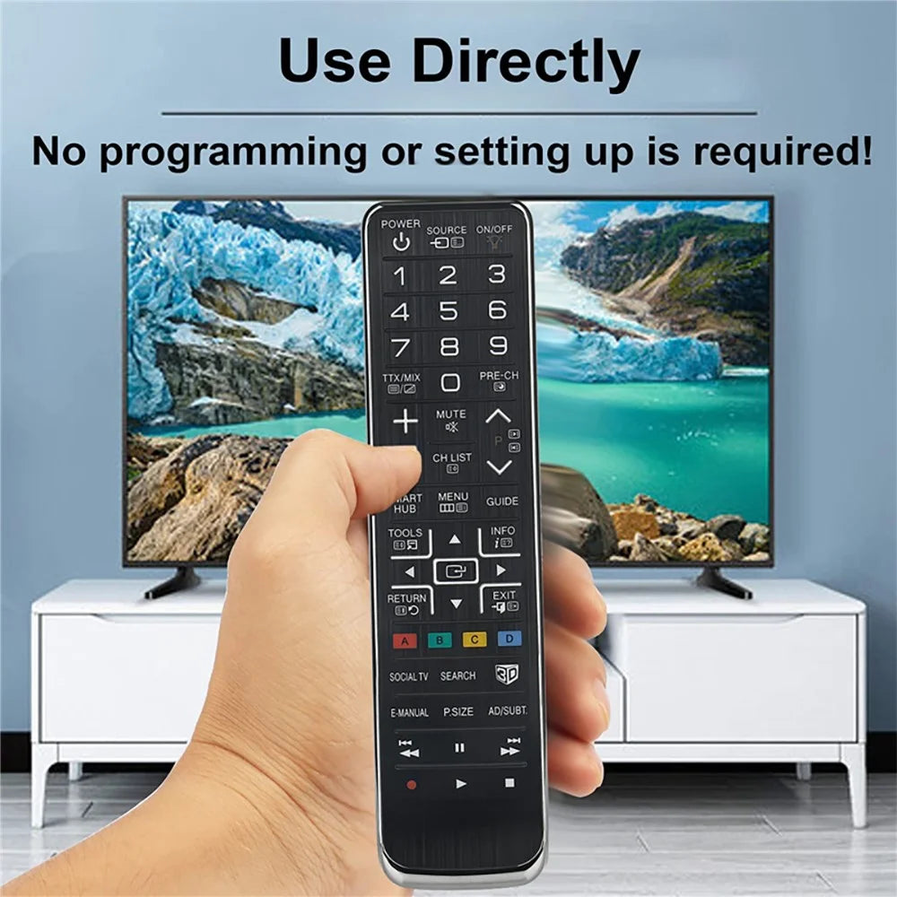 AA59-00543A For Samsung TV Remote Control Infrared Replacement Long Range Handheld Controller - 3