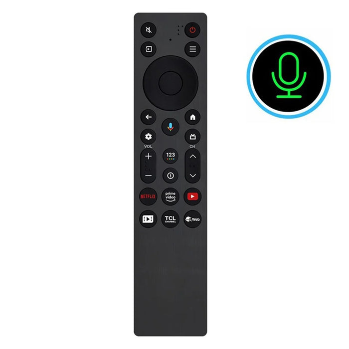 RC813A FMB1 For TCL TV Remote Control with Voice Control 10m Range Television Controller Replacement - 1