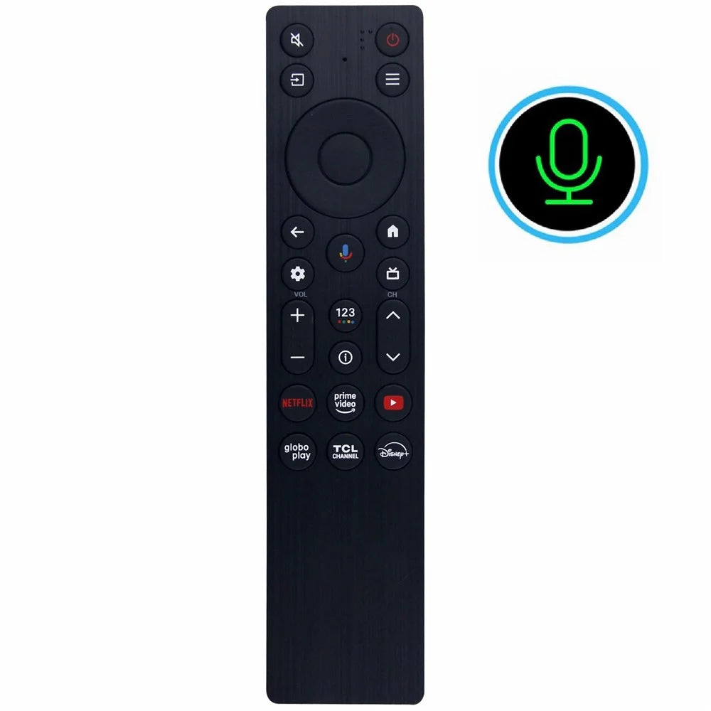 RC813A FMB4 For TCL TV Remote Control with Voice Control 10m Range Television Controller Replacement - 1