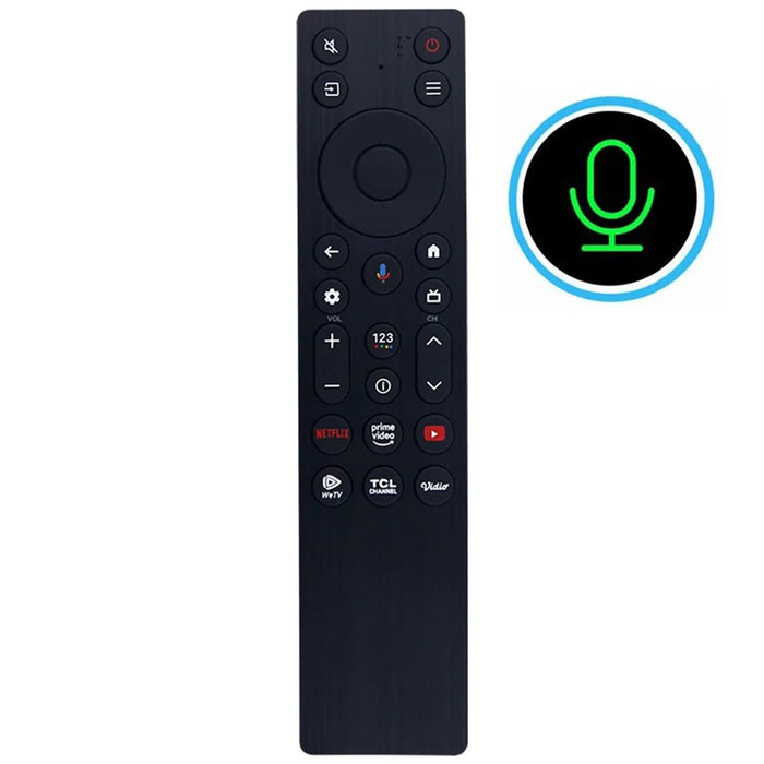 RC813A FMB8 For TCL TV Remote Control with Voice Control 10m Range Television Controller Replacement - 1
