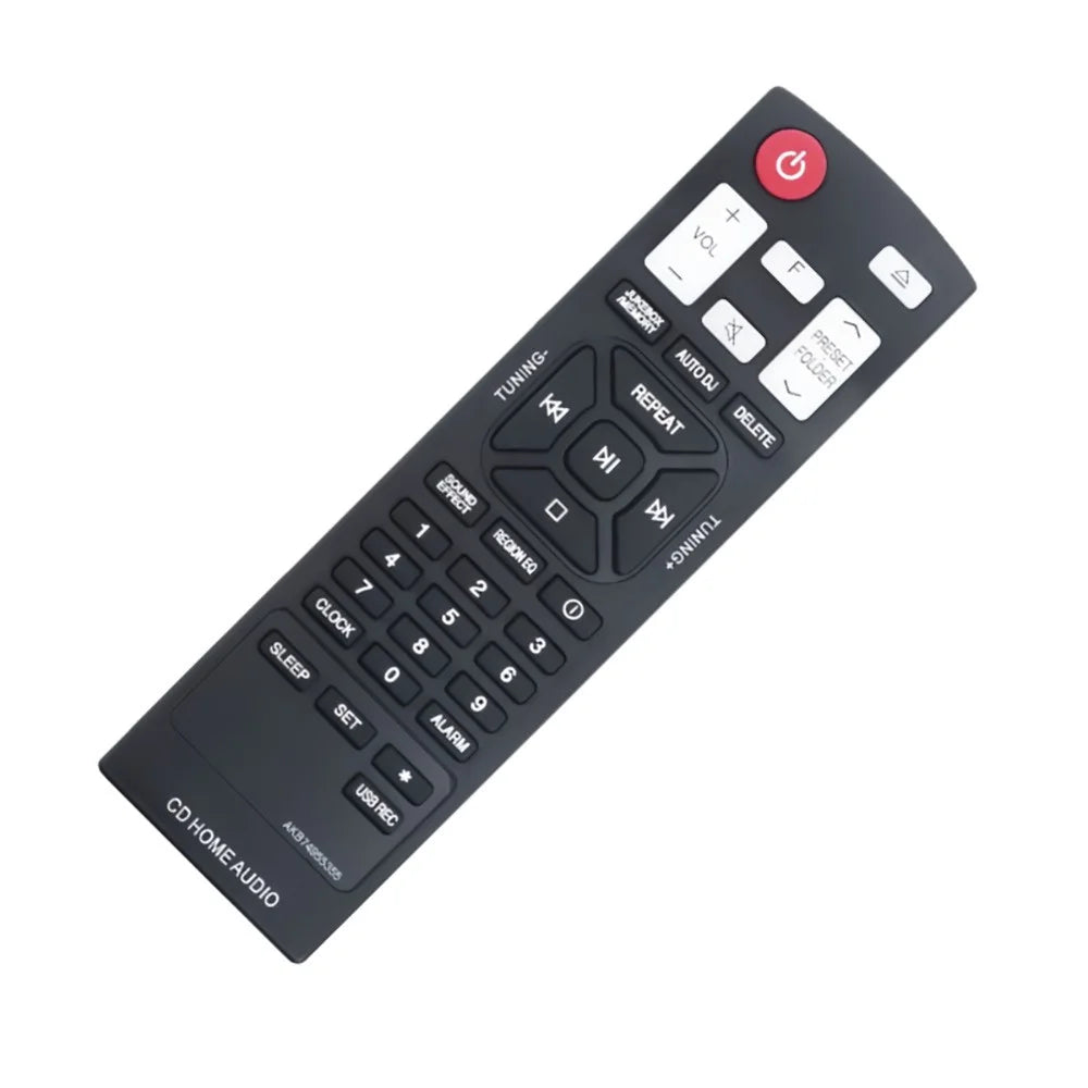 AKB74955355 For LG Audio Speaker Player Remote Control CD Home Audio System IR Controller - Black - 3