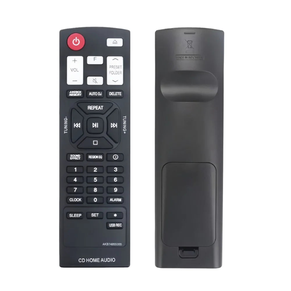 AKB74955355 For LG Audio Speaker Player Remote Control CD Home Audio System IR Controller - Black - 4