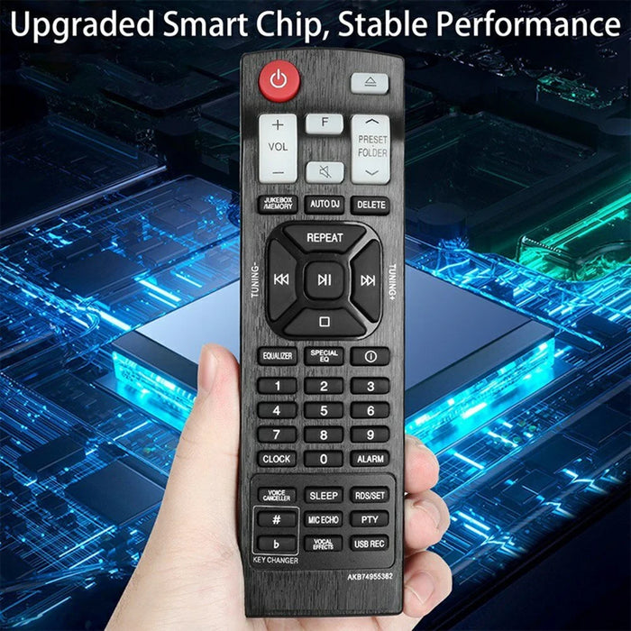 AKB74955362 For LG Audio Speaker Player Remote Control Infrared IR Universal CD Home Audio System Controller - Black - 2