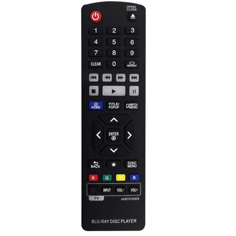 AKB73735806 For LG Blu-ray DVD Player Remote Control Infrared Wireless Controller - Black - 1