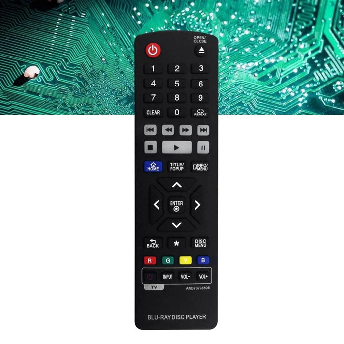 AKB73735806 For LG Blu-ray DVD Player Remote Control Infrared Wireless Controller - Black - 4