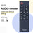 AKB75595342 For LG Sound Bar Infrared Remote Control Replacement Direct Use No Setting Required Controller - Black - 3