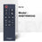 AKB75595342 For LG Sound Bar Infrared Remote Control Replacement Direct Use No Setting Required Controller - Black - 4