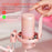 FEELWORLD VM1-AS-P USB Gaming Microphone Noise Cancellation RGB Light Condenser Mic with Boom Arm Stand - Pink - 6