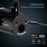 FEELWORLD PM1 Dynamic Microphone XLR / USB Podcast Gaming Streaming Recording Mic with RGB Lighting - Black - 4