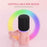 FEELWORLD PM1-P Dynamic Microphone XLR / USB Podcast Gaming Streaming Recording Mic with RGB Lighting - Pink - 4