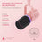 FEELWORLD PM1-P Dynamic Microphone XLR / USB Podcast Gaming Streaming Recording Mic with RGB Lighting - Pink - 6