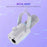 FEELWORLD PM1-W Dynamic Microphone XLR / USB Podcast Gaming Streaming Recording Mic with RGB Lighting - White - 5