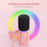 FEELWORLD PM1-XS-P RGB Lighting Dynamic Microphone XLR  /  USB Dual Output Desktop Mic with 3.5mm Headphone Jack - Pink - 3