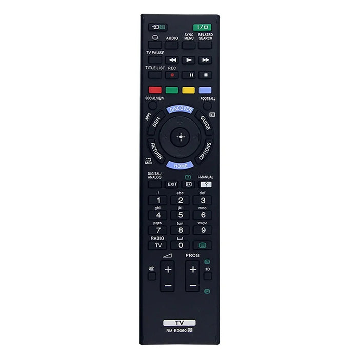 RM-ED060 For Sony TV Infrared Remote Control Replacement Universal Compatible Smart Television Controller - Black - 1