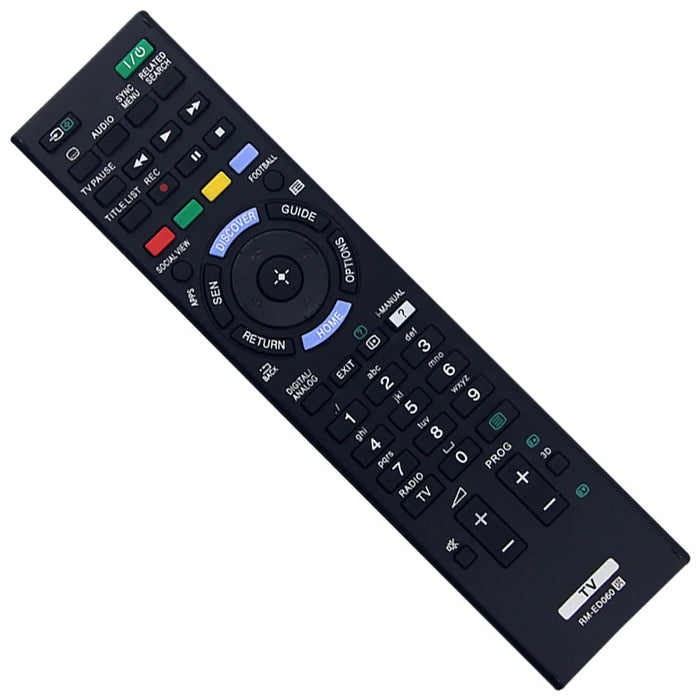 RM-ED060 For Sony TV Infrared Remote Control Replacement Universal Compatible Smart Television Controller - Black - 5