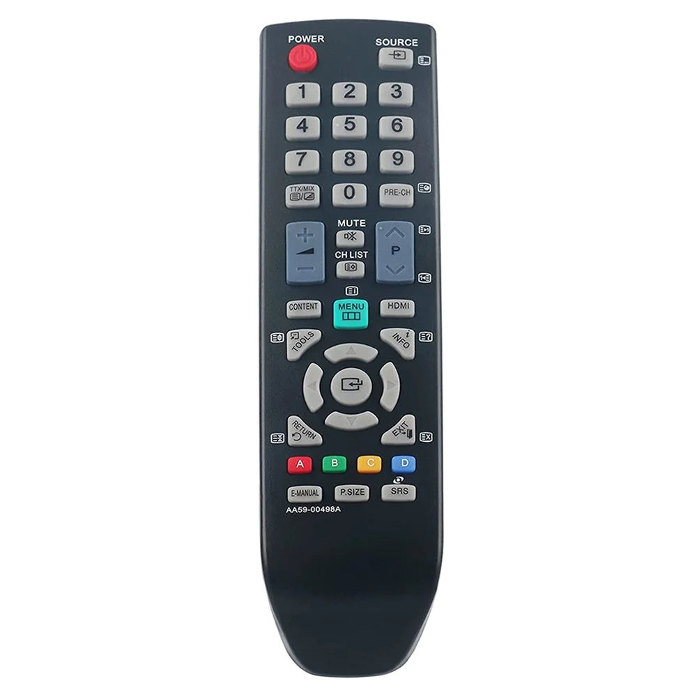AA59-00498A For Samsung TV Remote Control Infrared Controller with Standard Functions - Black - 1