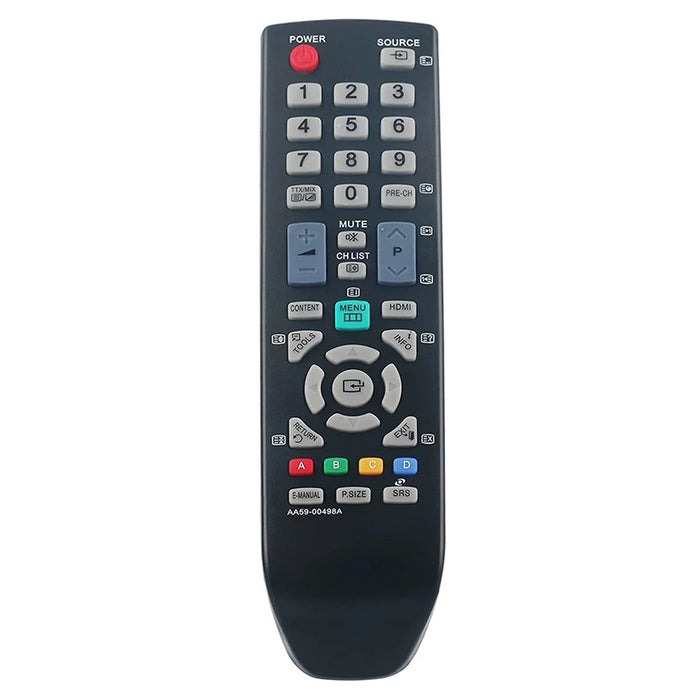AA59-00498A For Samsung TV Remote Control Infrared Controller with Standard Functions - Black - 1