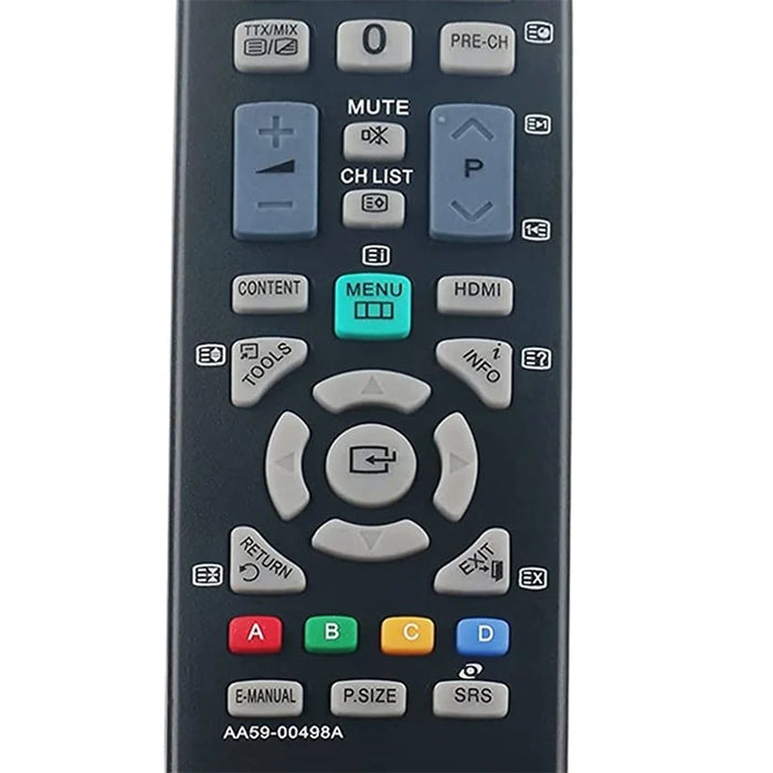 AA59-00498A For Samsung TV Remote Control Infrared Controller with Standard Functions - Black - 5