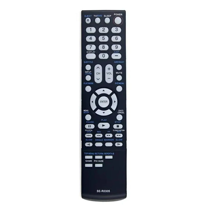 SE-R0305 For Toshiba DVD Amplifier Player Infrared Remote Control Replacement Controller - Black - 1
