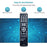 SE-R0305 For Toshiba DVD Amplifier Player Infrared Remote Control Replacement Controller - Black - 4