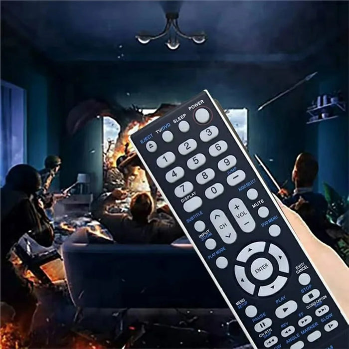 SE-R0305 For Toshiba DVD Amplifier Player Infrared Remote Control Replacement Controller - Black - 6
